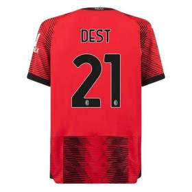 Günstige Fußballtrikots AC Mailand Dest 21 Heimtrikot 2023-24 Kurzarm
